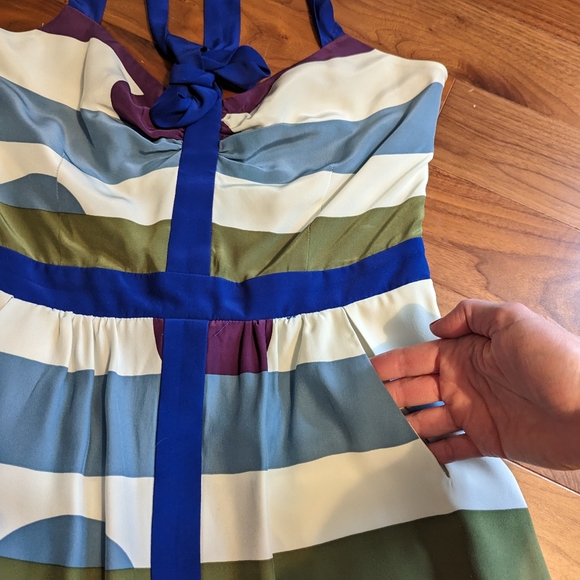 Richard Ruiz silk dress size M - Picture 3 of 10